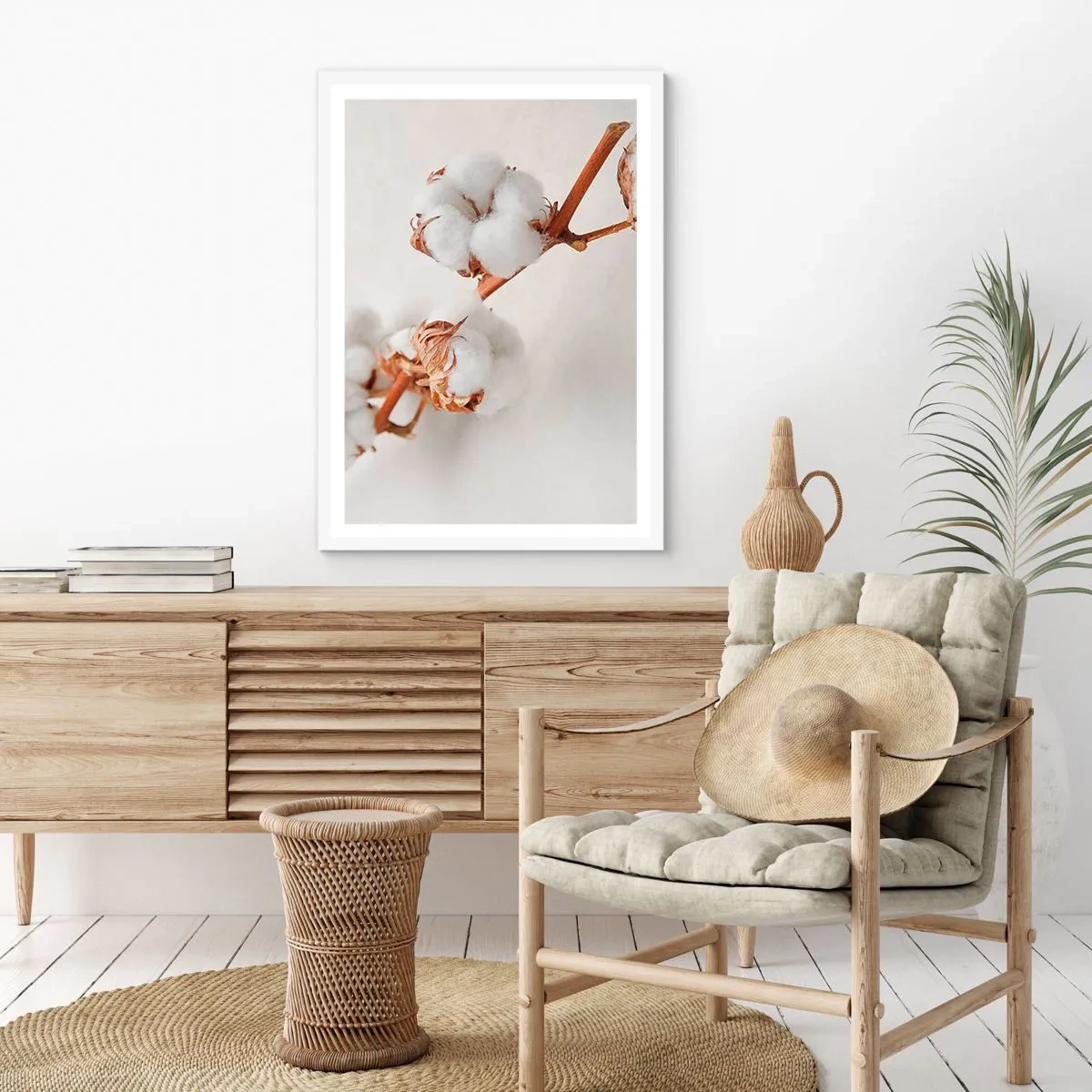 Poster in cornice bianca - Semplicemente un abbraccio - 70x100 cm