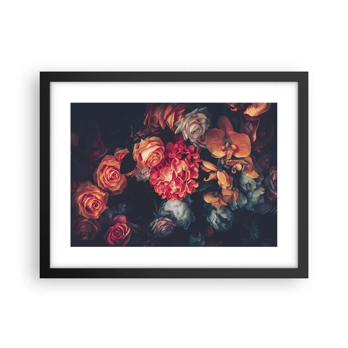 Poster in cornice nera - Come i maestri olandesi - 40x30 cm