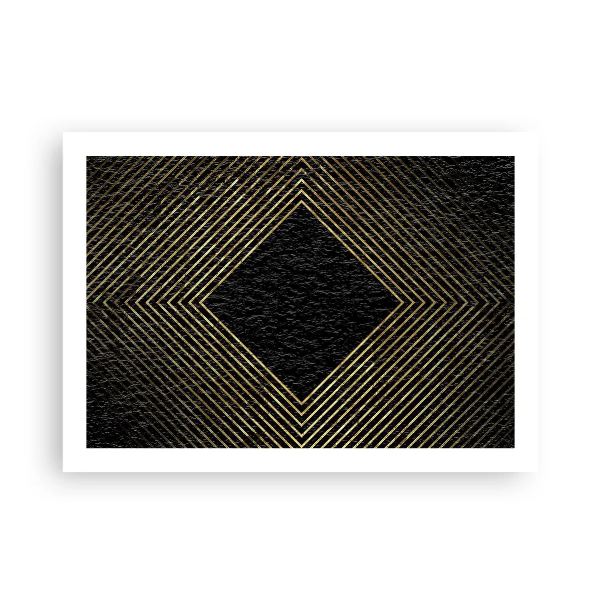 Poster - Geometria in stile glamour - 70x50 cm