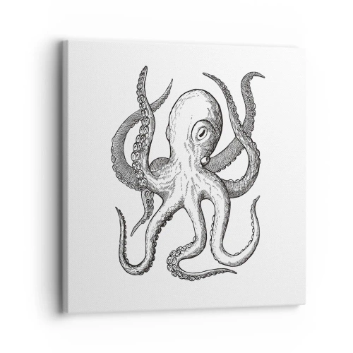 Quadro su tela - Stampe su Tela - Ballando con le onde - 30x30 cm