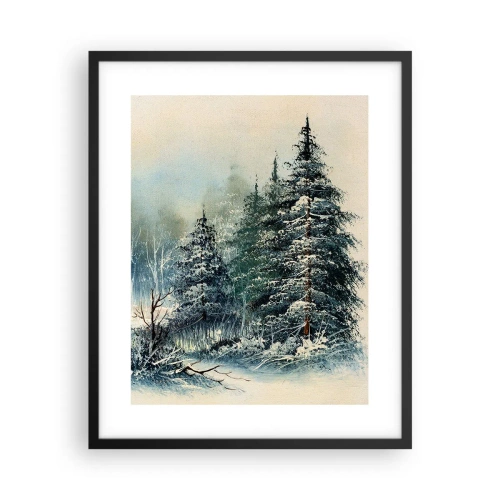 Poster in cornice nera - Pronti al Natale - 40x50 cm