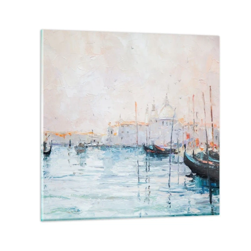 Quadro su vetro - Dopo l'acqua, dopo la nebbia - 30x30 cm