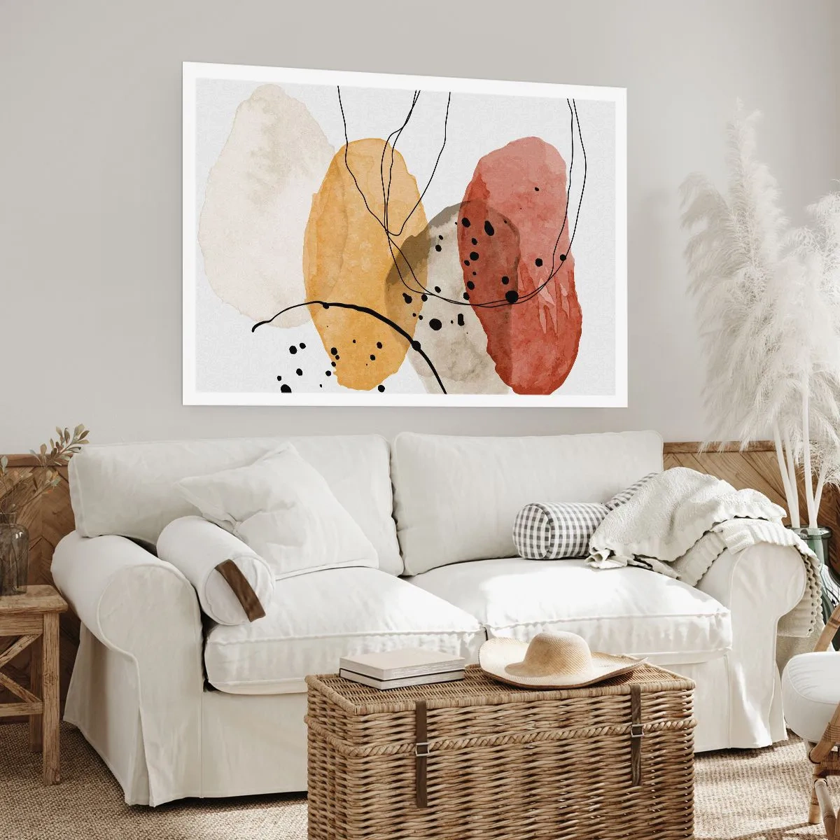Poster - Come aria leggera e trasparente - 50x40 cm