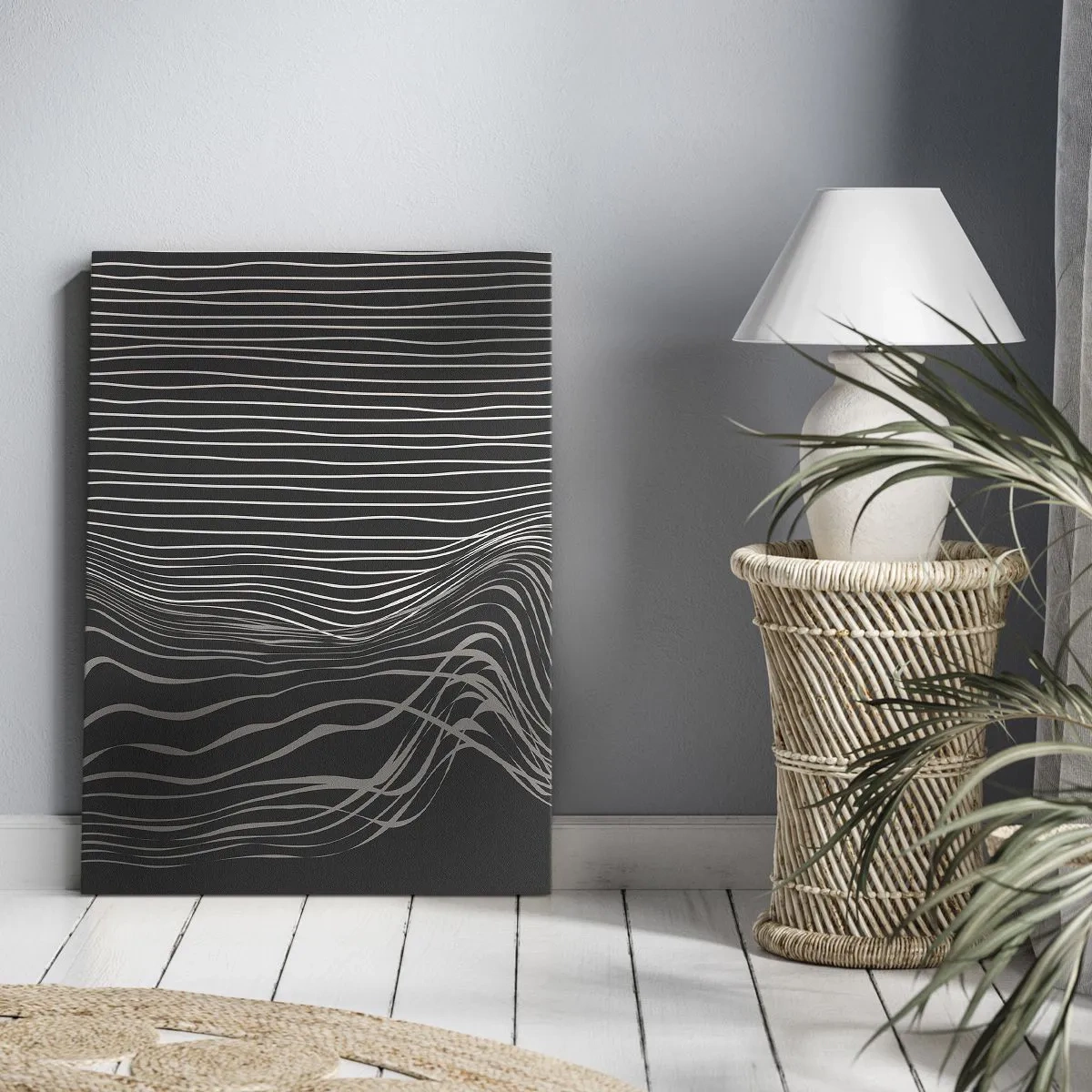 Quadro su tela - Stampe su Tela - Ritmo e accento - 45x80 cm