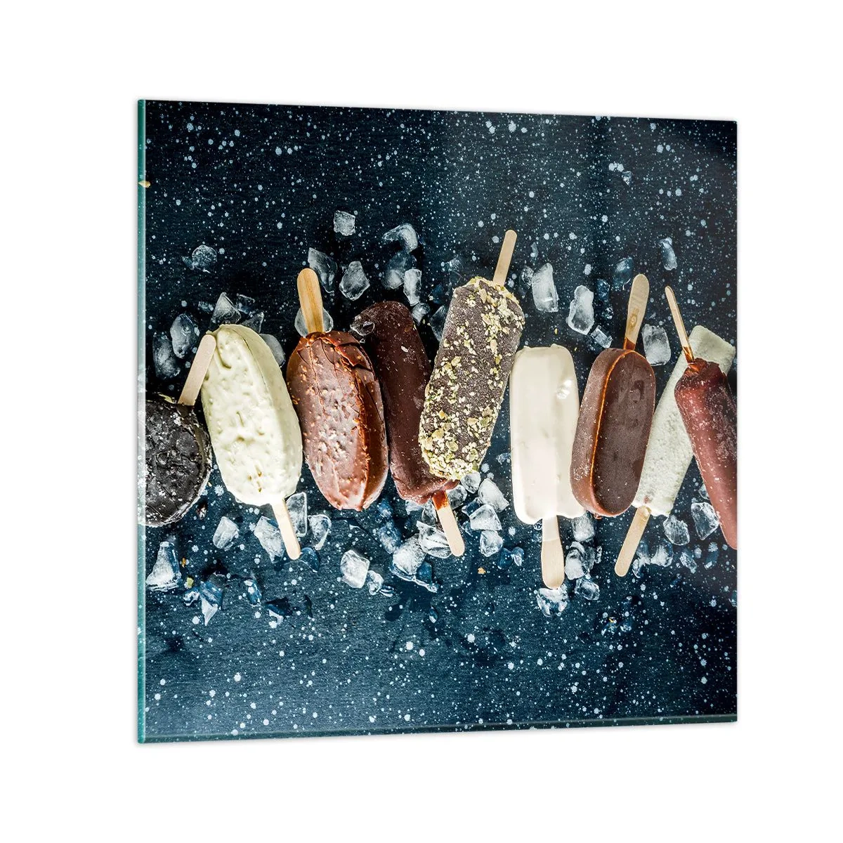 Quadro su vetro - Il sapore della calda estate - 40x40 cm