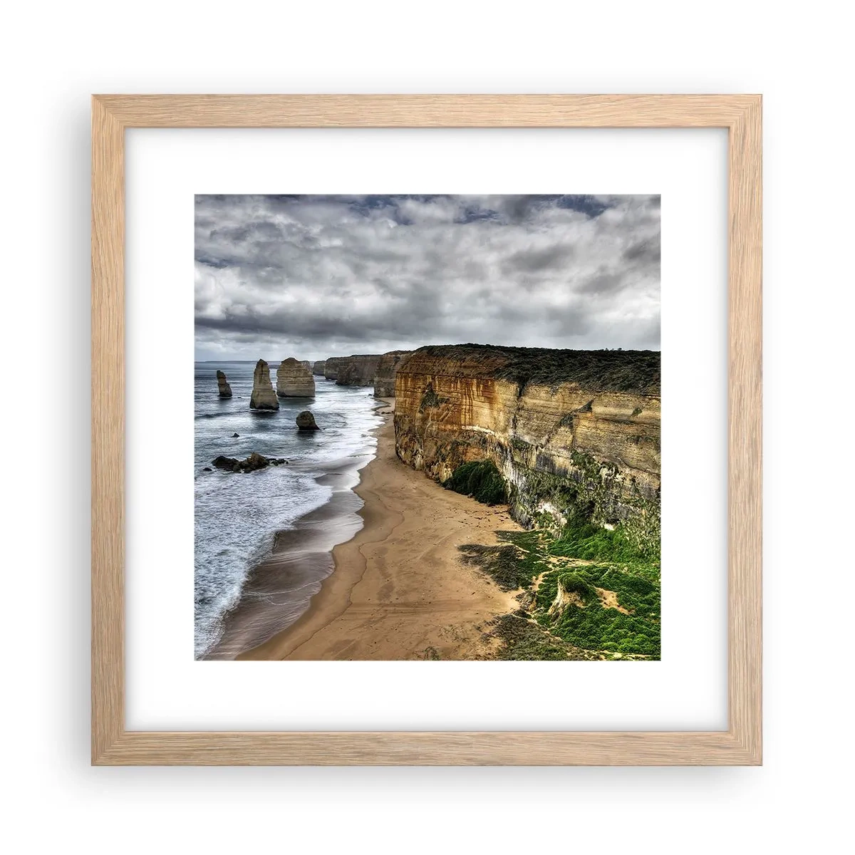 Poster in cornice rovere chiaro - Bellezza selvatica - 30x30 cm