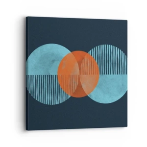 Quadro su tela - Stampe su Tela - Composizione simmetrica - 30x30 cm