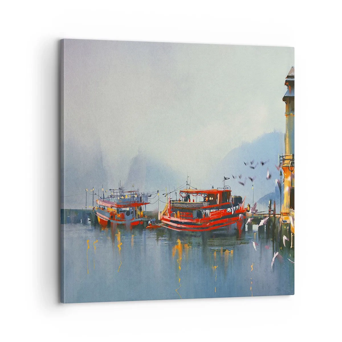 Quadro su tela - Stampe su Tela - Alla fine del mondo - 60x60 cm