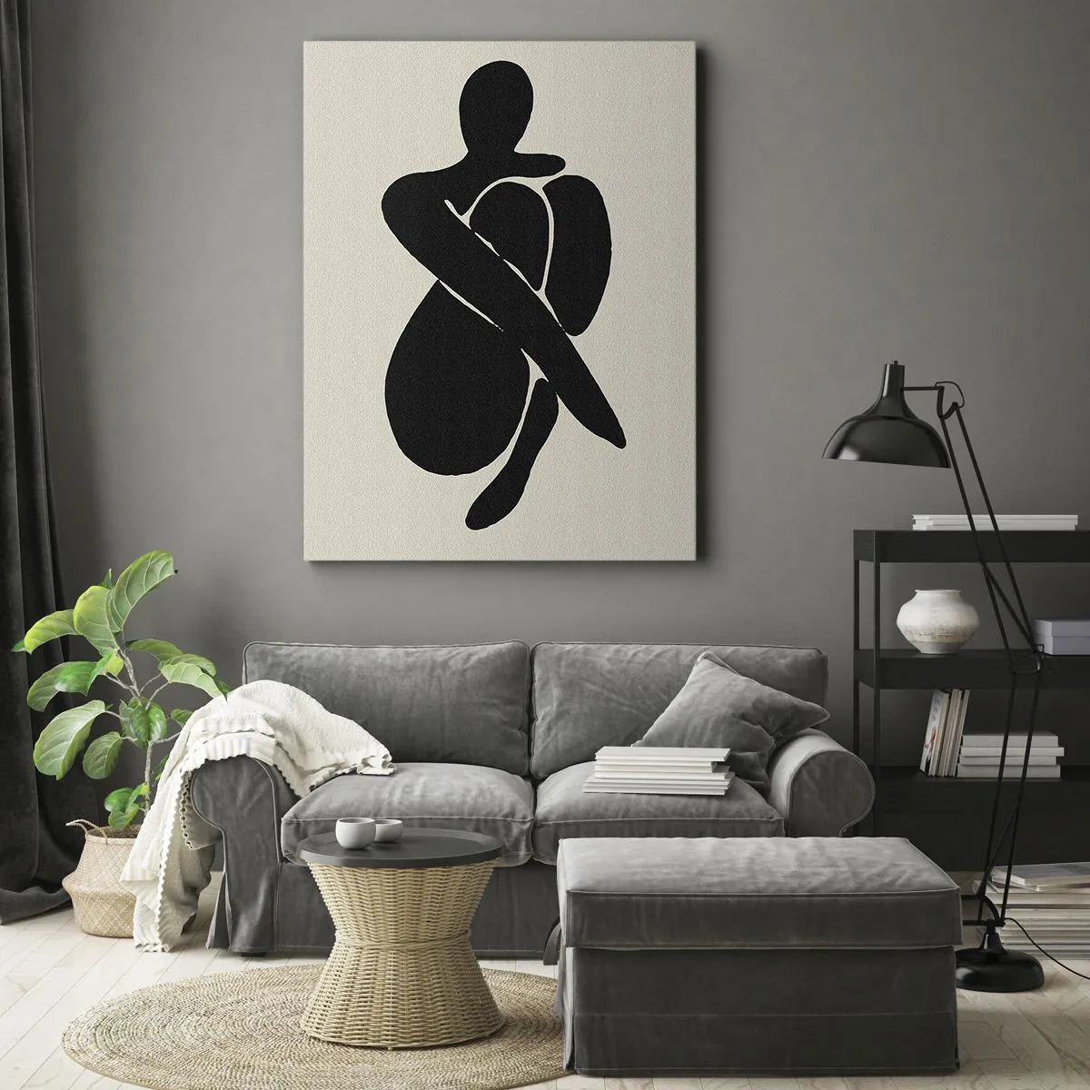 Quadro su tela - Stampe su Tela - Nelle proprie braccia - 50x70 cm