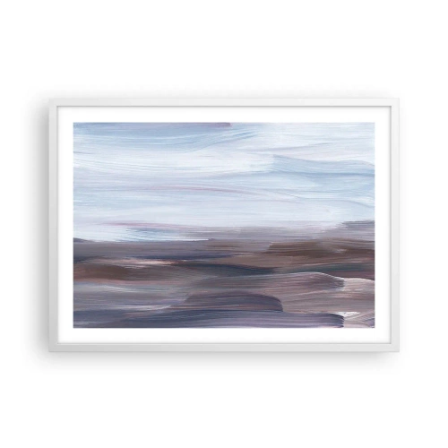 Poster in cornice bianca - Gli elementi: l'acqua - 70x50 cm