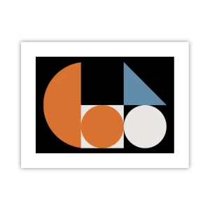 Poster - Composizione di figure - 40x30 cm