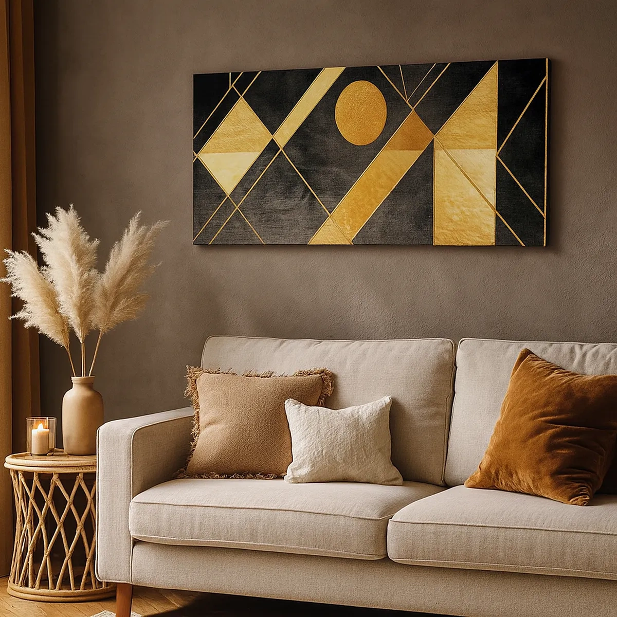 Quadro su tela - Stampe su Tela - Sole del deserto - 30x30 cm