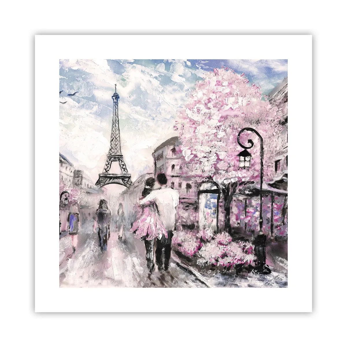 Poster - Se innamorarsi, allora solo a... - 40x40 cm