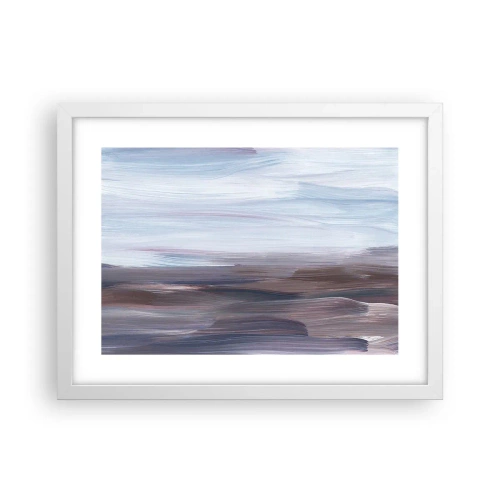 Poster in cornice bianca - Gli elementi: l'acqua - 40x30 cm