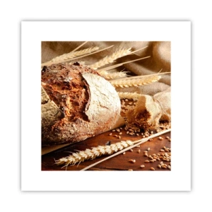 Poster - Appetitoso, profumato, croccante - 30x30 cm