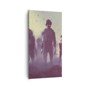 Quadro su tela - Stampe su Tela - Attenzione! Arrivano - 65x120 cm