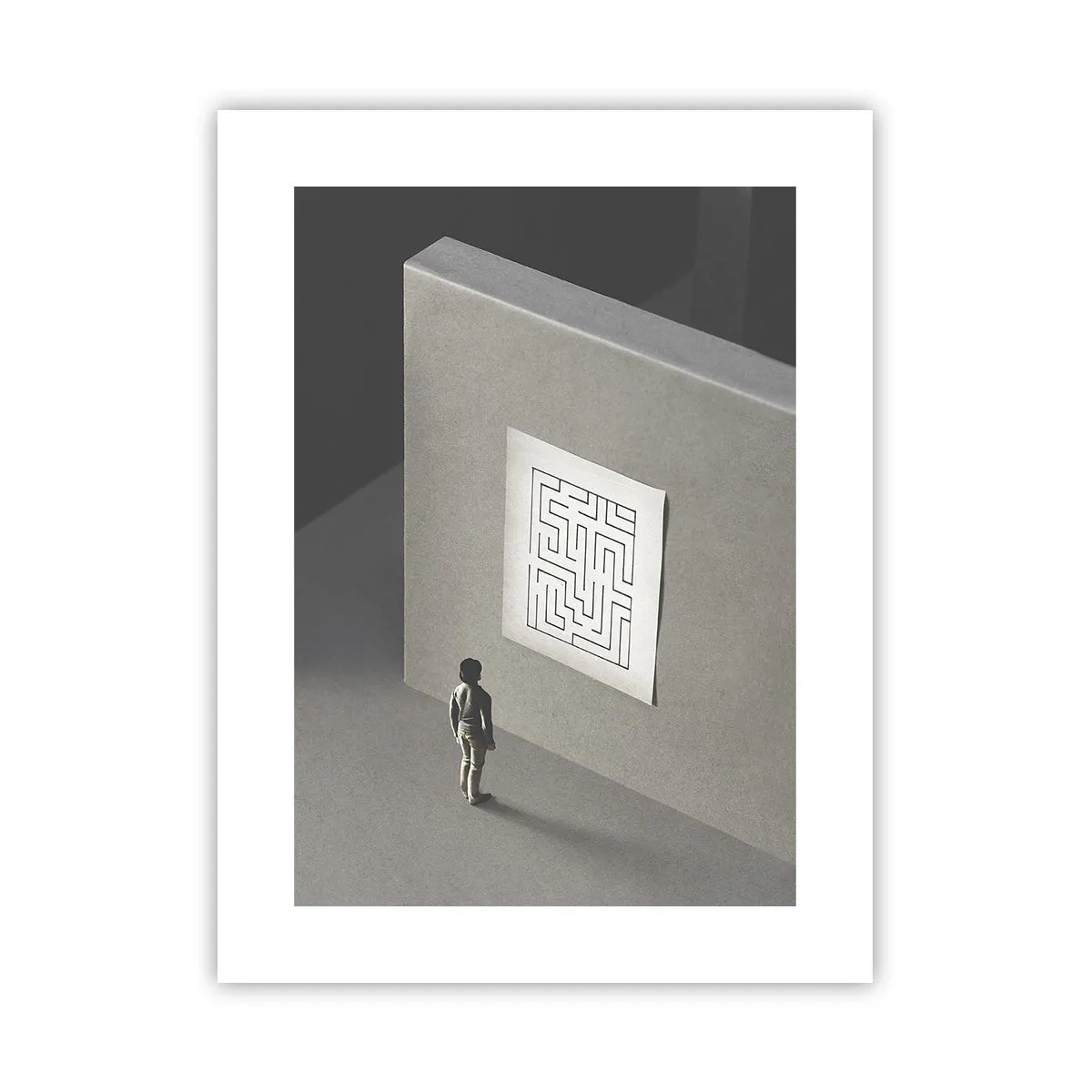Poster - Ma dove mi trovo? - 30x40 cm