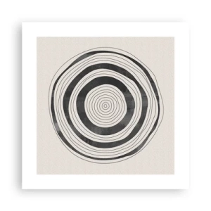 Poster - Conta ciò che sta in mezzo - 40x40 cm