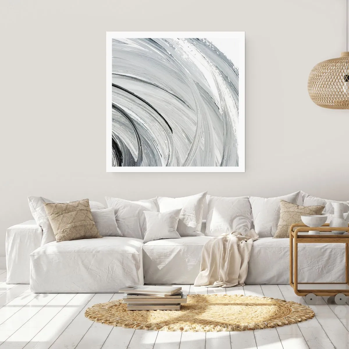 Poster - Composizione orbitale - 60x60 cm