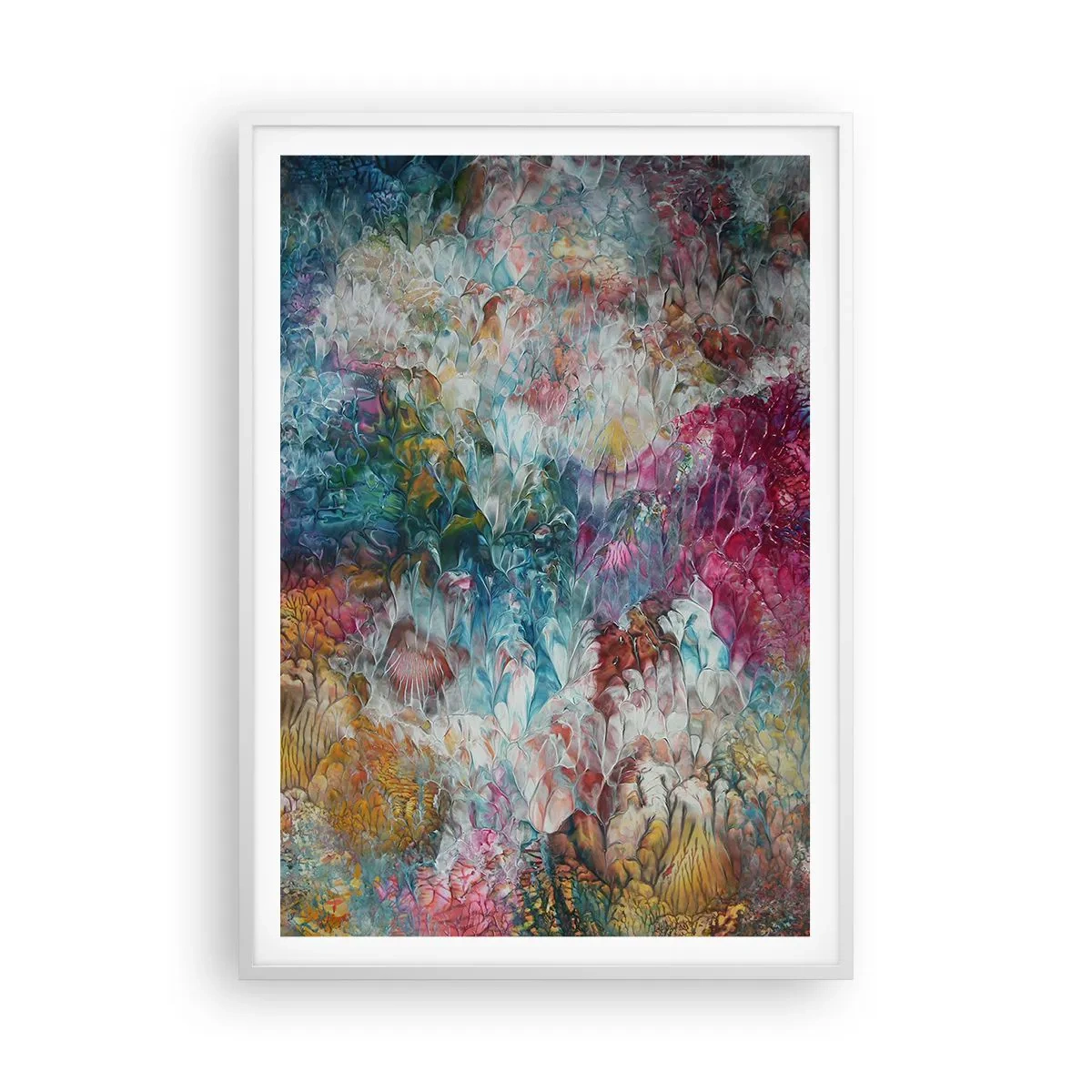 Poster in cornice bianca - In piena fioritura - 70x100 cm