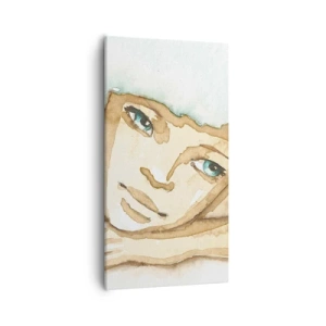 Quadro su tela - Stampe su Tela - L'albero della poesia cresce nel silenzio - 55x100 cm