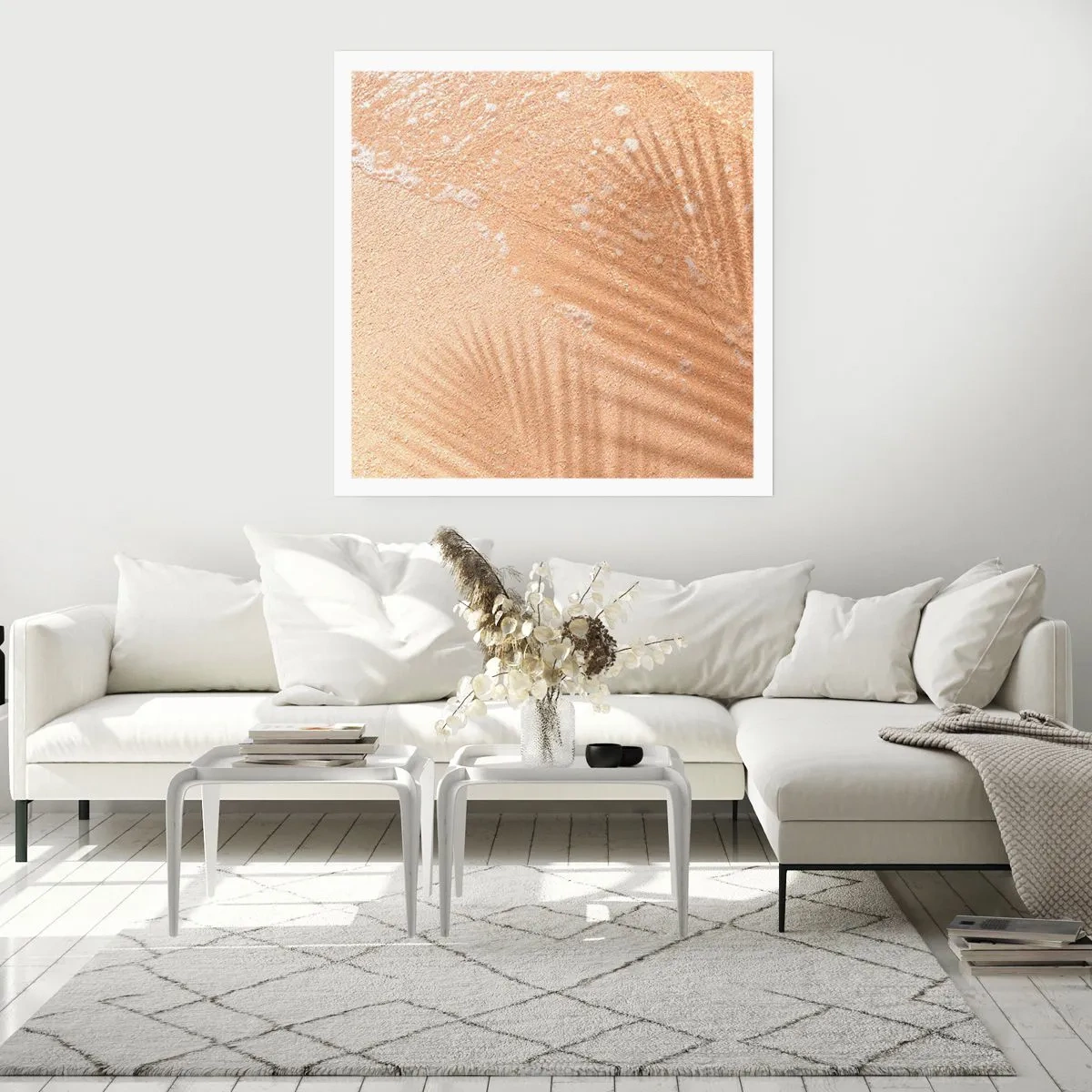 Poster - Ombra di un'estate bollente - 30x30 cm