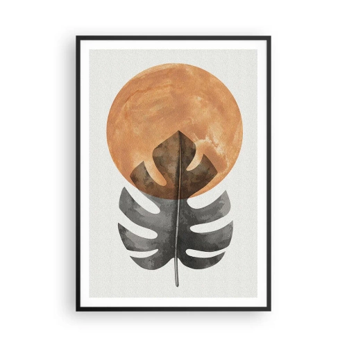 Poster in cornice nera - Sempre il sole - 70x100 cm