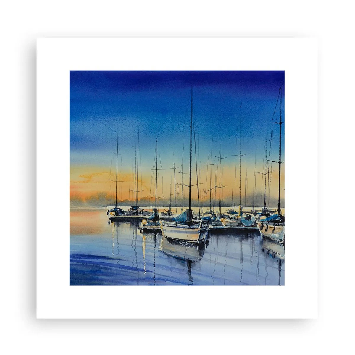 Poster - La fine di una buona giornata - 30x30 cm