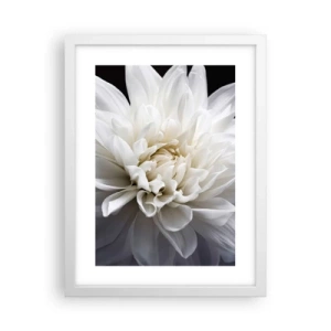 Poster in cornice bianca - Il mattino della sposa - 30x40 cm