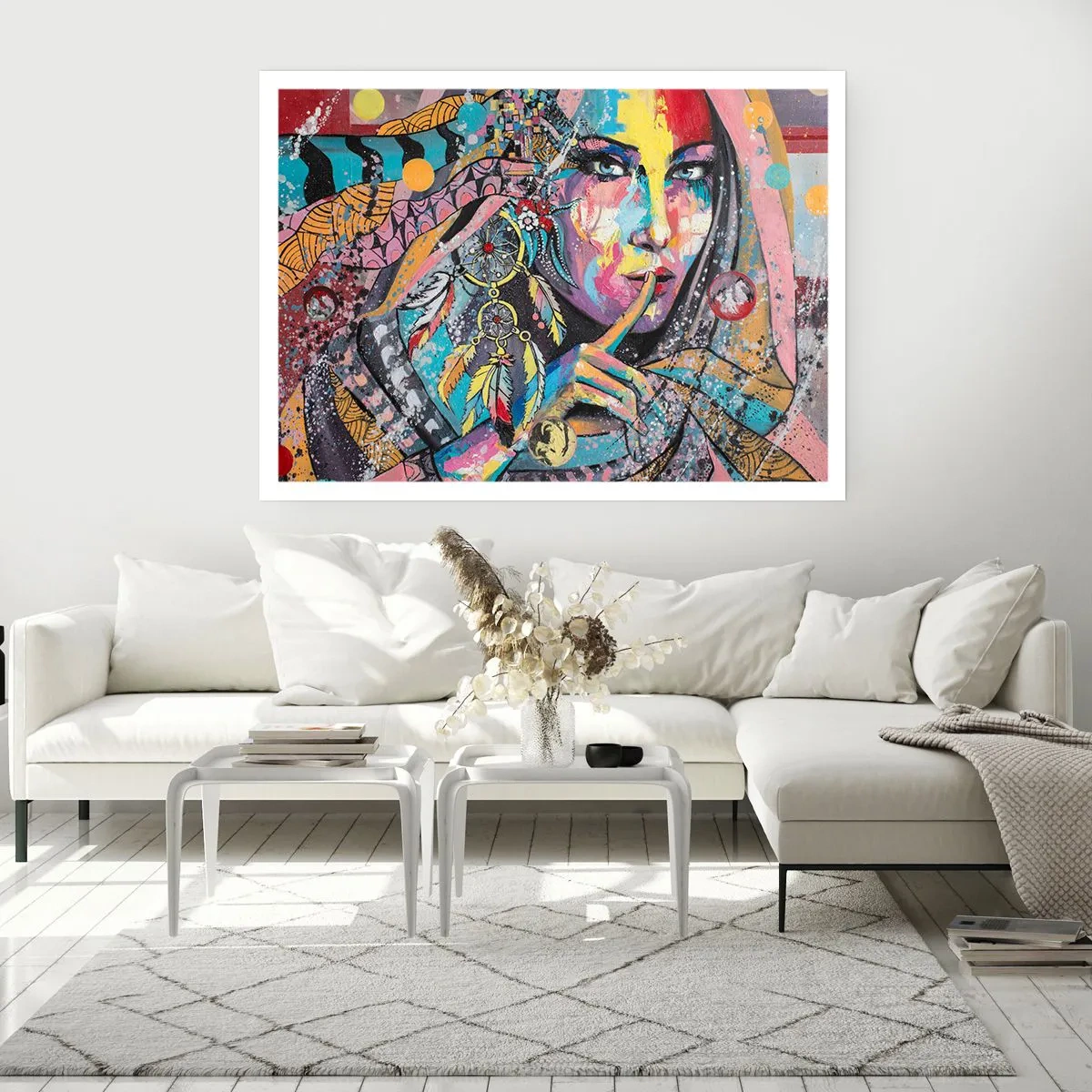 Poster - Taci, finché capirai - 70x50 cm