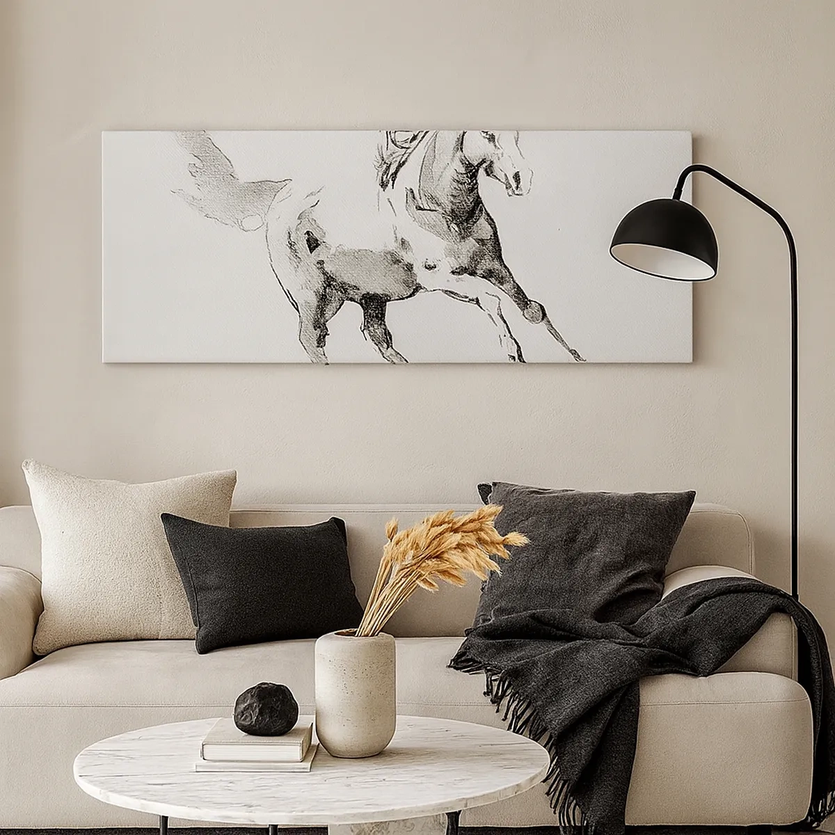 Quadro su tela - Stampe su Tela - Anima indomabile - 30x30 cm