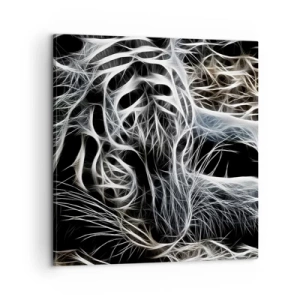 Quadro su tela - Stampe su Tela - Studio di leggerezza felina - 60x60 cm