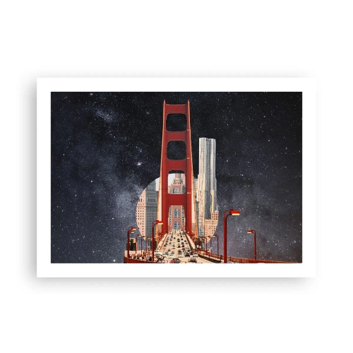 Poster - Sempre al centro - 70x50 cm