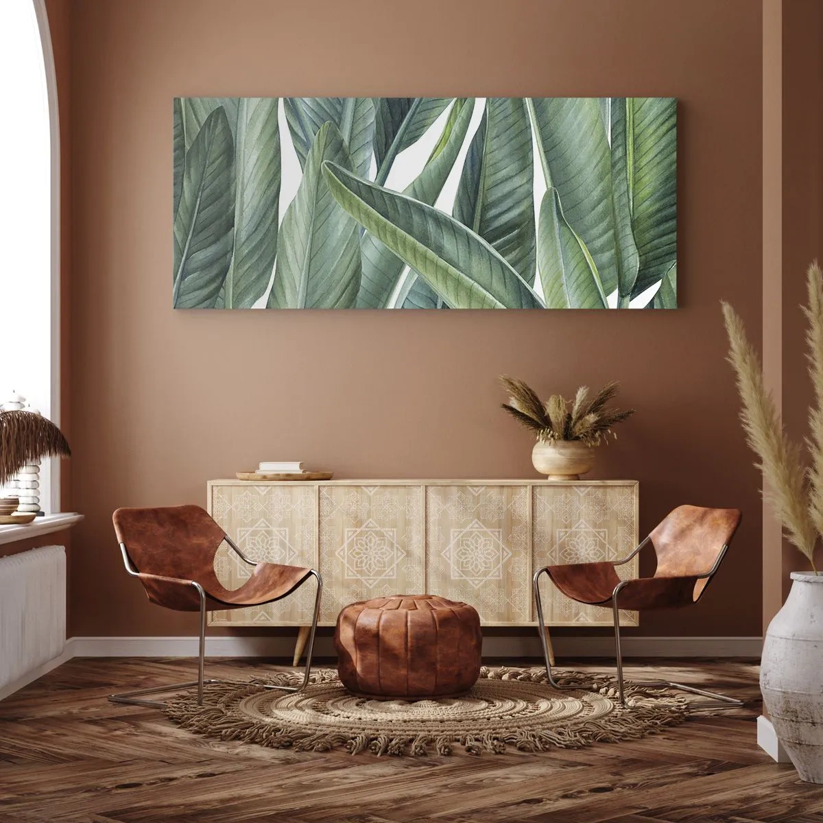 Quadro su tela - Stampe su Tela - Il verde in sé - 100x40 cm