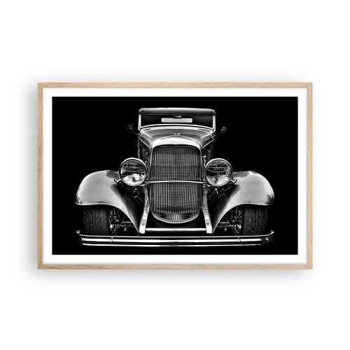 Poster in cornice rovere chiaro - Una vera fuoriclasse - 91x61 cm