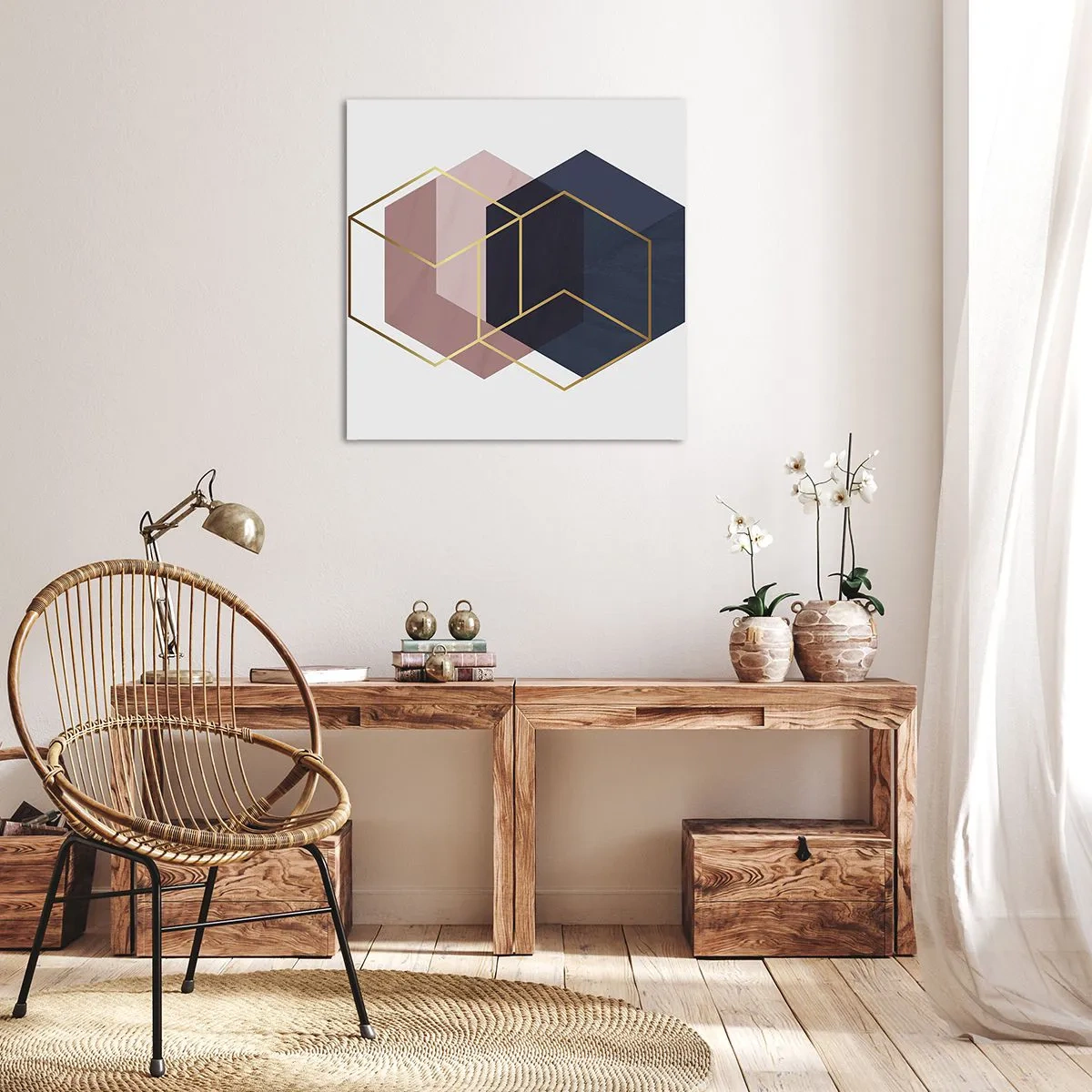 Quadro su tela - Stampe su Tela - La forza della semplicità - 60x60 cm