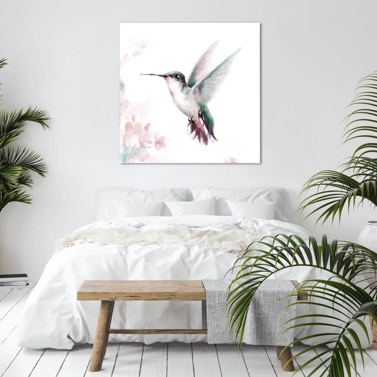 Quadro su tela - Stampe su Tela - Battito immobile - 50x50 cm