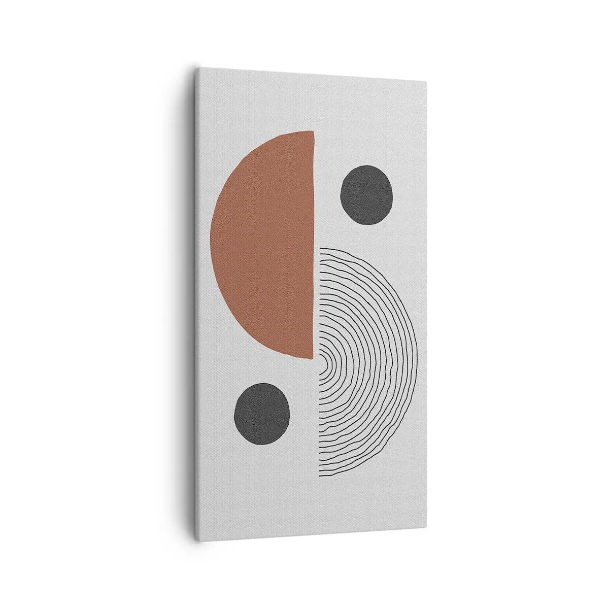 Quadro su tela - Stampe su Tela - La perfezione del cerchio - 55x100 cm