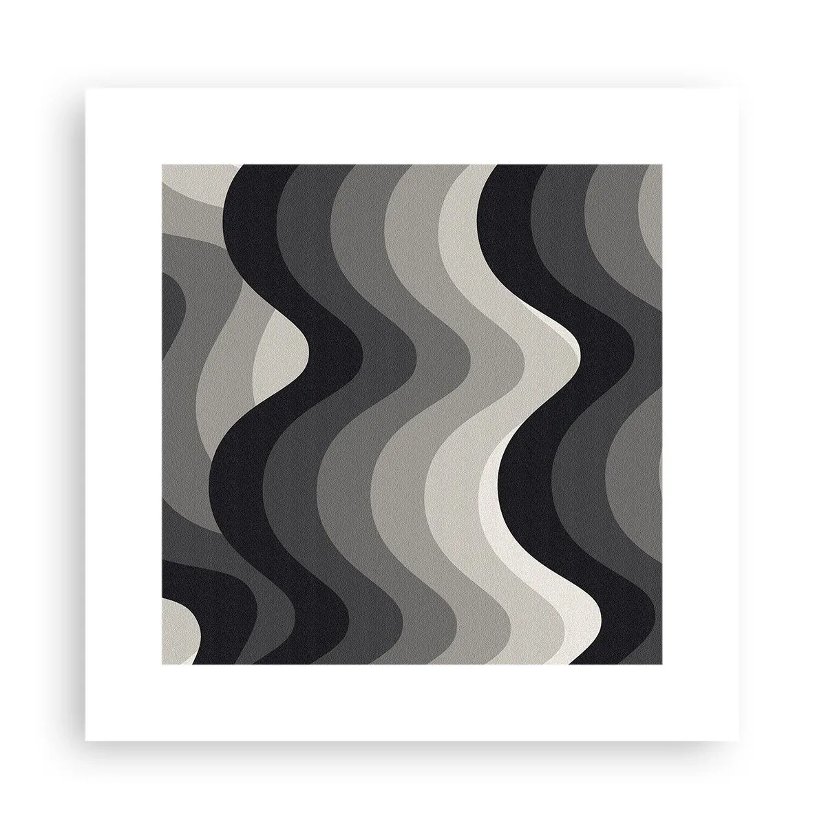 Poster - Un'onda dopo l'altra - 30x30 cm