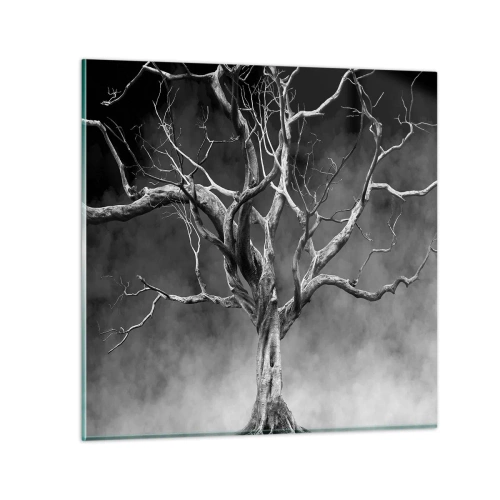 Quadro su vetro - Primordiale e sacro - 70x70 cm