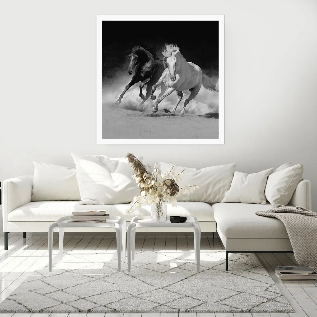 Poster - Il galoppo della libertà - 40x40 cm