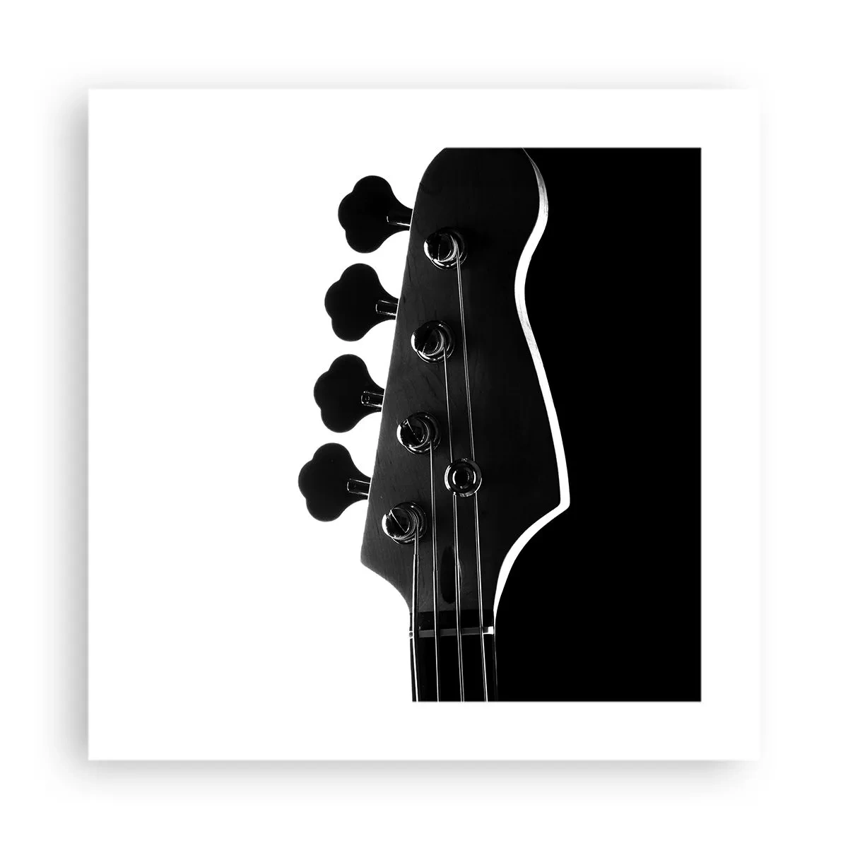 Poster - Silenzio rock - 40x40 cm