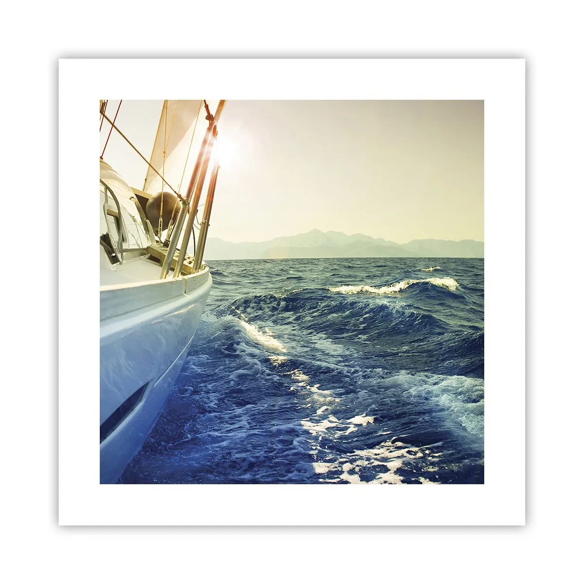 Poster - Verso l'avventura - 40x40 cm