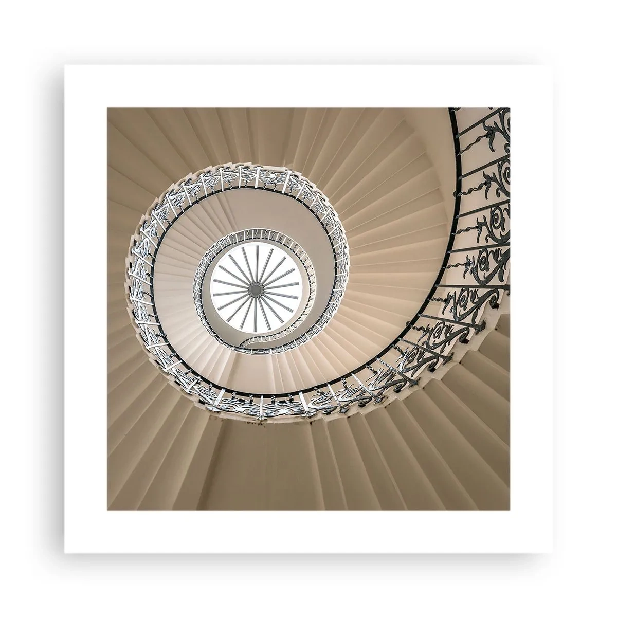 Poster - Al centro della chiocciola - 40x40 cm