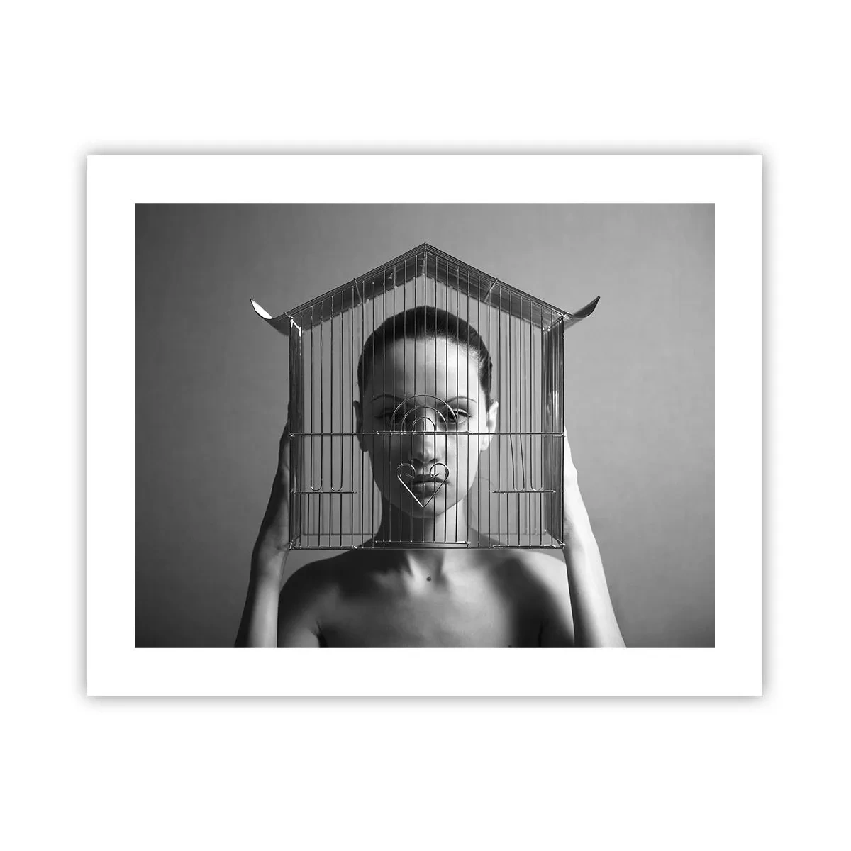 Poster - Ritratto un po' surreale - 50x40 cm