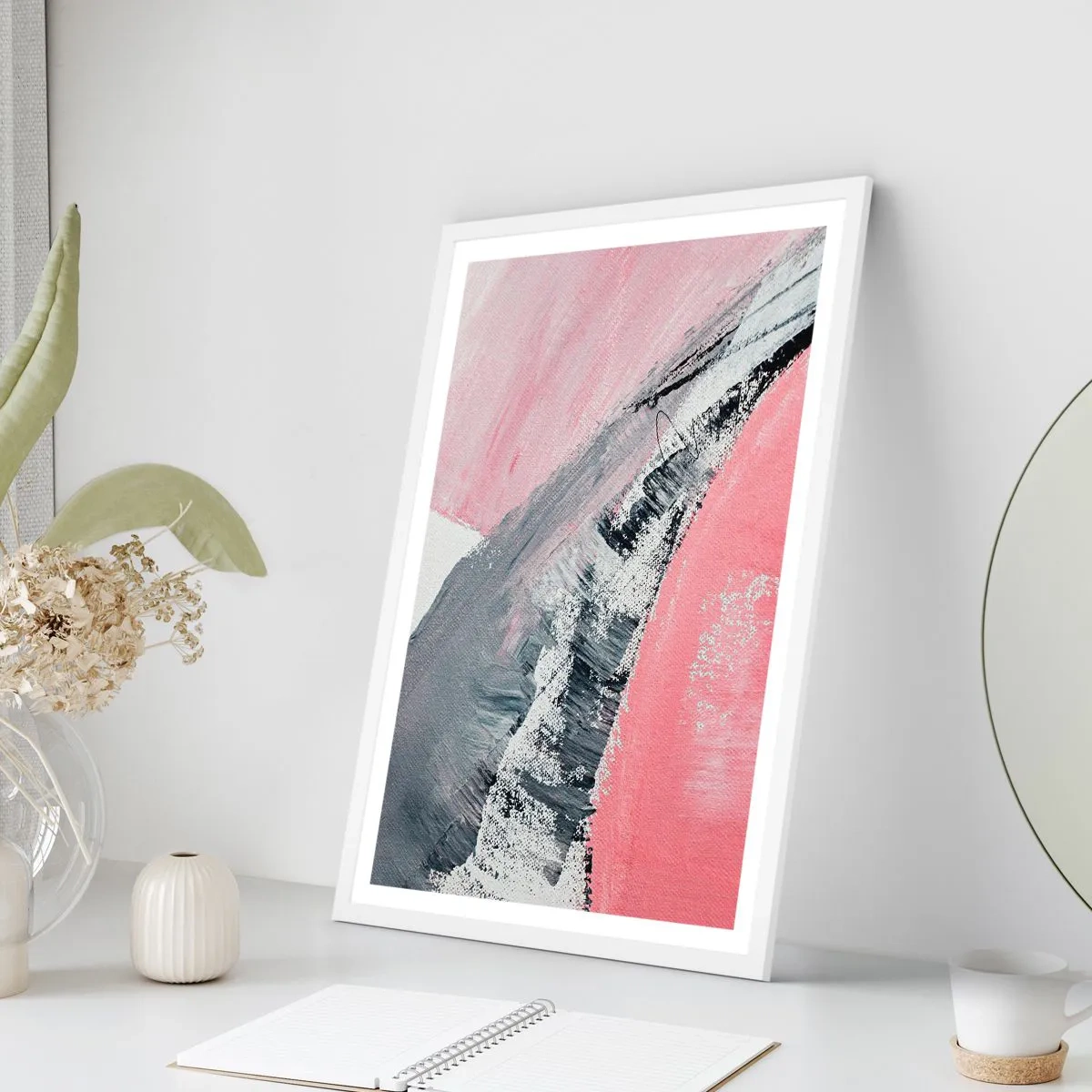 Poster in cornice bianca - Composizione abbinata - 40x50 cm