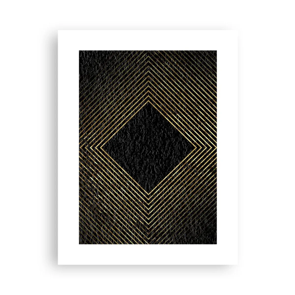 Poster - Geometria in stile glamour - 30x40 cm