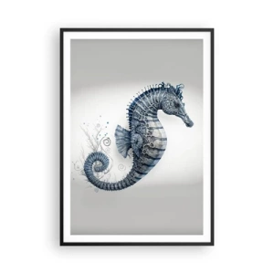 Poster in cornice nera - Delicato scherzo di natura - 70x100 cm