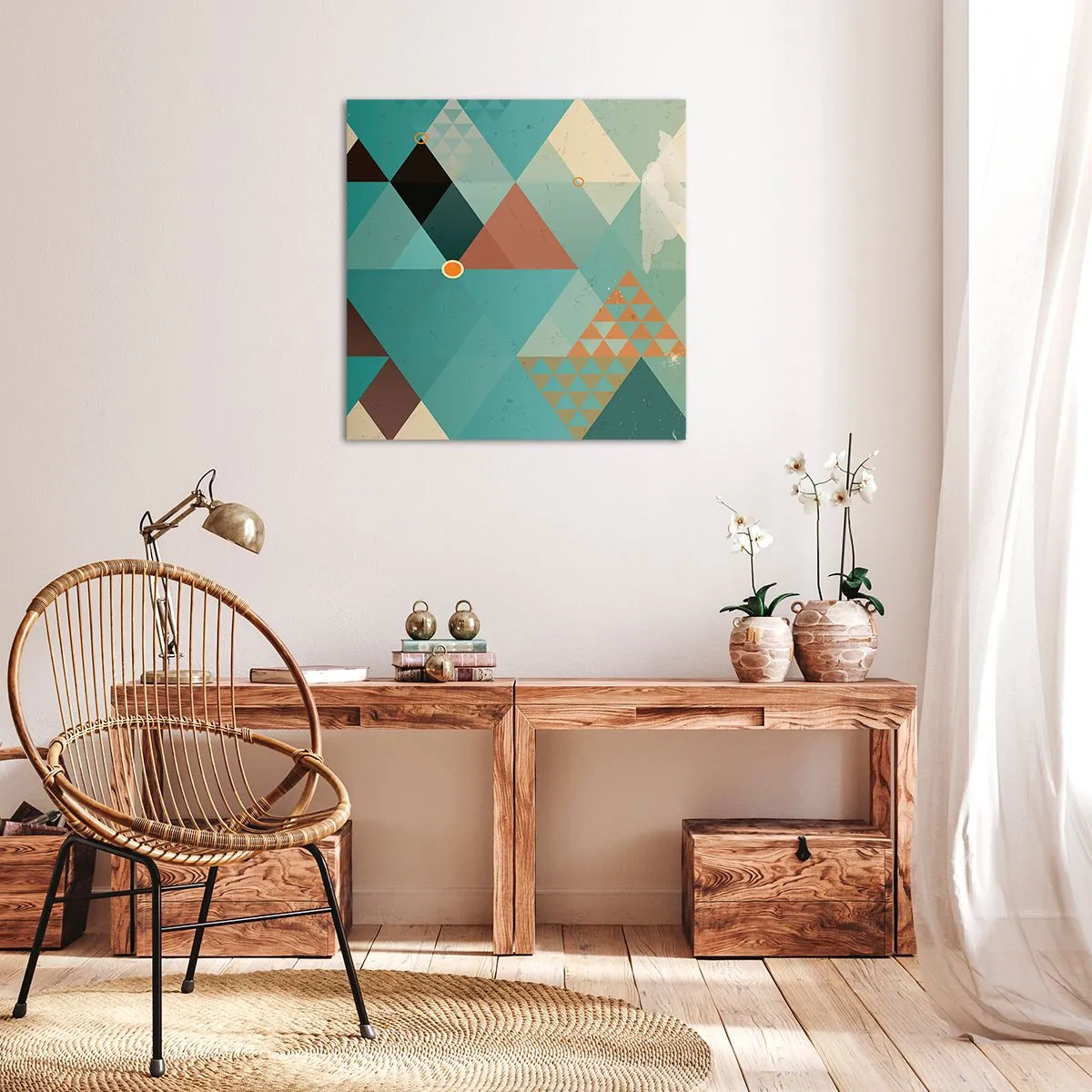 Quadro su tela - Stampe su Tela - Unità della molteplicità, molteplicità dell'unità - 40x40 cm