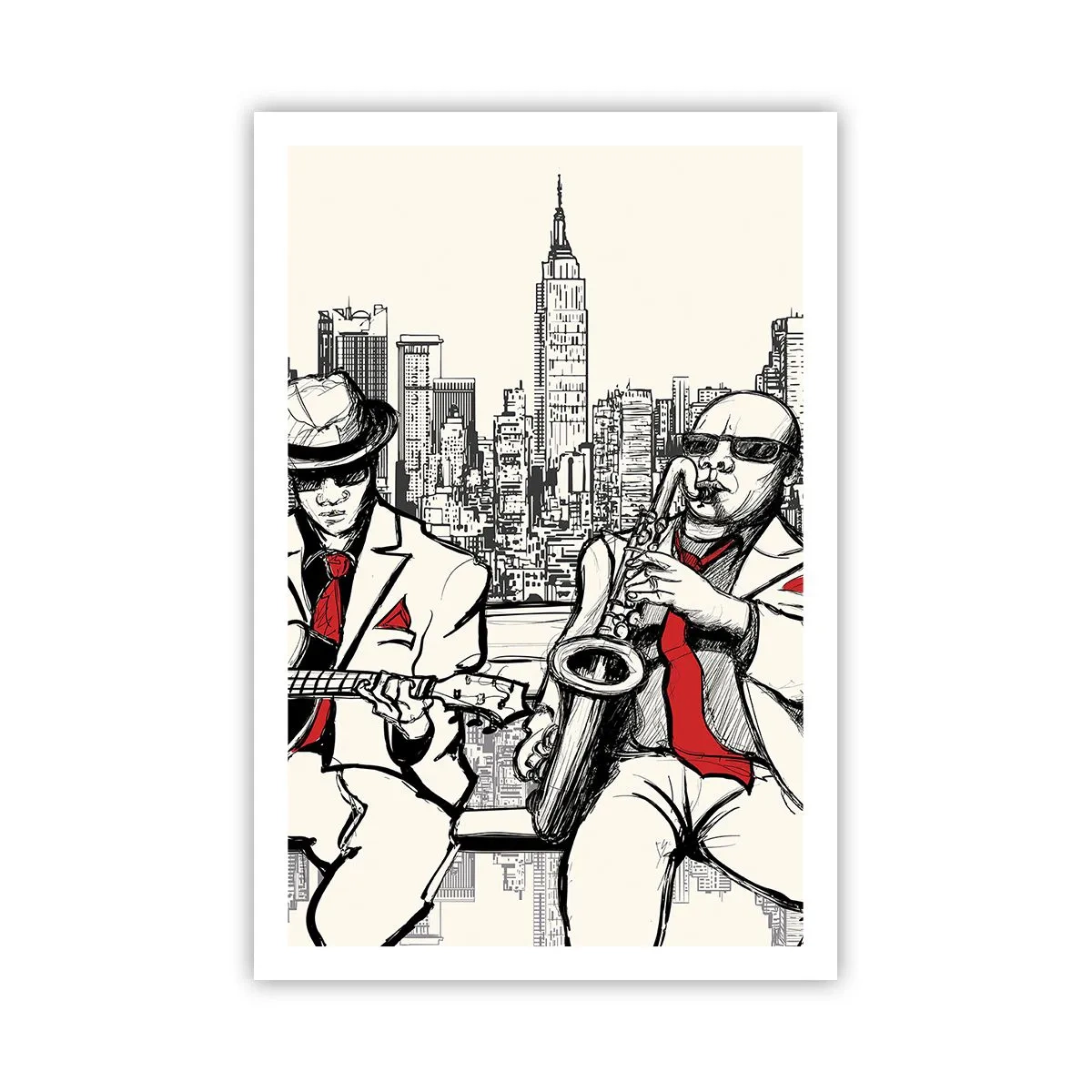Poster - Improvvisare a New York - 61x91 cm